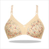 Camellia Multi Color Full Cup Embroidered Cotton Bra