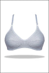 Purple Luxury Everyday Knitted Cotton Bra