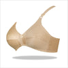 Floral Self Printed Nylon Bra for Everyday Wear