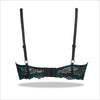 Emerald Green European Laced Imported Padded Bra