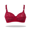 Marvel - Non Padded Wirefree Stretchable Bra with Lacy Cups