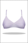 Purple Luxury Everyday Knitted Cotton Bra