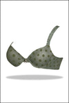 Embosed Dice Microfibre T-Shirt Bra