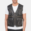 Alaskan Escape Leather Vests For Men