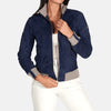 Altitude Leather Bomber Jacket for Women