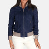 Altitude Leather Bomber Jacket for Women