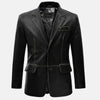 Anarchist Mens Leather Blazer