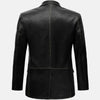 Anarchist Mens Leather Blazer