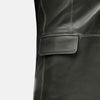 Anarchist Mens Leather Blazer