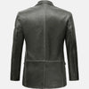 Anarchist Mens Leather Blazer