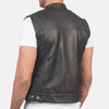 Backroad Rebel Leather Motorcycle Vest