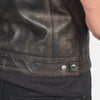 Backroad Rebel Leather Motorcycle Vest