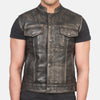 Backroad Rebel Leather Motorcycle Vest