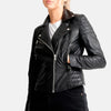 Blaze Leather Biker Jacket Women