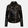 Blaze Leather Biker Jacket Women