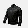 Boomerang Leather Biker Jacket  Men's Biker Jacket