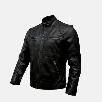 Boomerang Leather Biker JacketMen's Biker Jacket