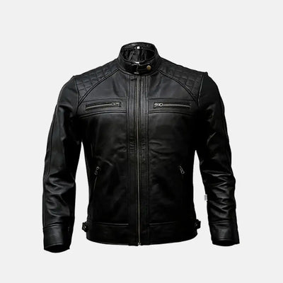 Boomerang Leather Biker JacketMen's Biker Jacket