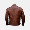 Boomerang Leather Biker Jacket  Men's Biker Jacket