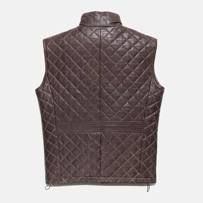 Cedric Mens Leather Vests