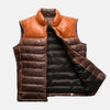 Cinder Cloak Mens Leather Motorcycle Vest