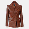 Clea Ascend Women's  Leather Blazer Jacket