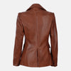 Clea Ascend Women's  Leather Blazer Jacket