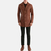 Duke's Leather Blazer Men