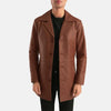 Duke's Leather Blazer Men