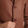 Duke's Leather Blazer Men