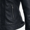 Dynamic Diva Leather Biker Jacket For Women