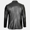 Elite Refined Men leather Blazer