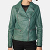 Elysian Ride Leather Moto Jacket Women