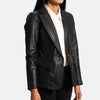 Entice Leather Blazer for Women