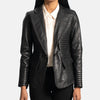 Entice Leather Blazer for Women