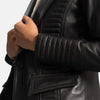 Entice Leather Blazer for Women