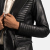 Entice Leather Blazer for Women