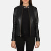 Evangeline Leather Biker Jacket | Women's biker jacket