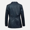 Fashion Flow Leather Blazer For Women