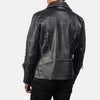 Grayson Mens Leather Biker Jacket