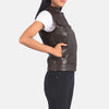 Grit & Grace Leather Vest for Women