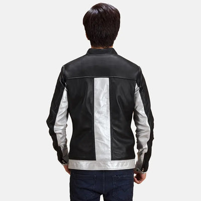 Hemsworth Leather Biker Jacket