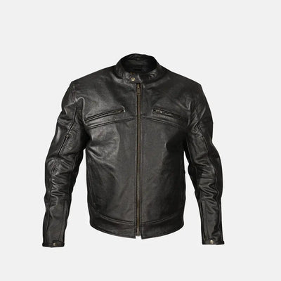 Highway Racer Leather Biker JacketMen's Biker Jacket