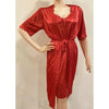 Blazing Silk Nightwear (Slip & Gown)