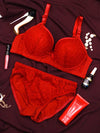 Elegant Dream Padded Bra and Panty Set