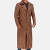 Justice Rider Mens Leather Duster Coat