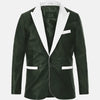 Luminary Mens Leather Blazer