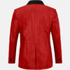 Luminary Mens Leather Blazer