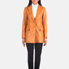 Lustre Women Leather Blazers