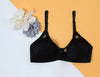 Saffron - Non Padded Embroidered Mesh Bra